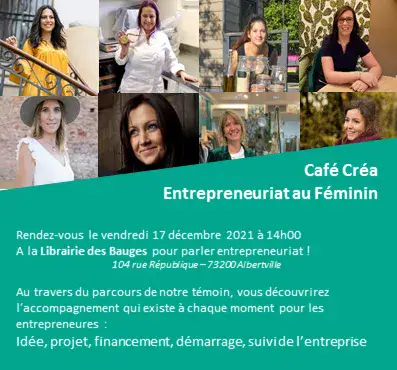 Café Créa : entrepreneuriat au féminin