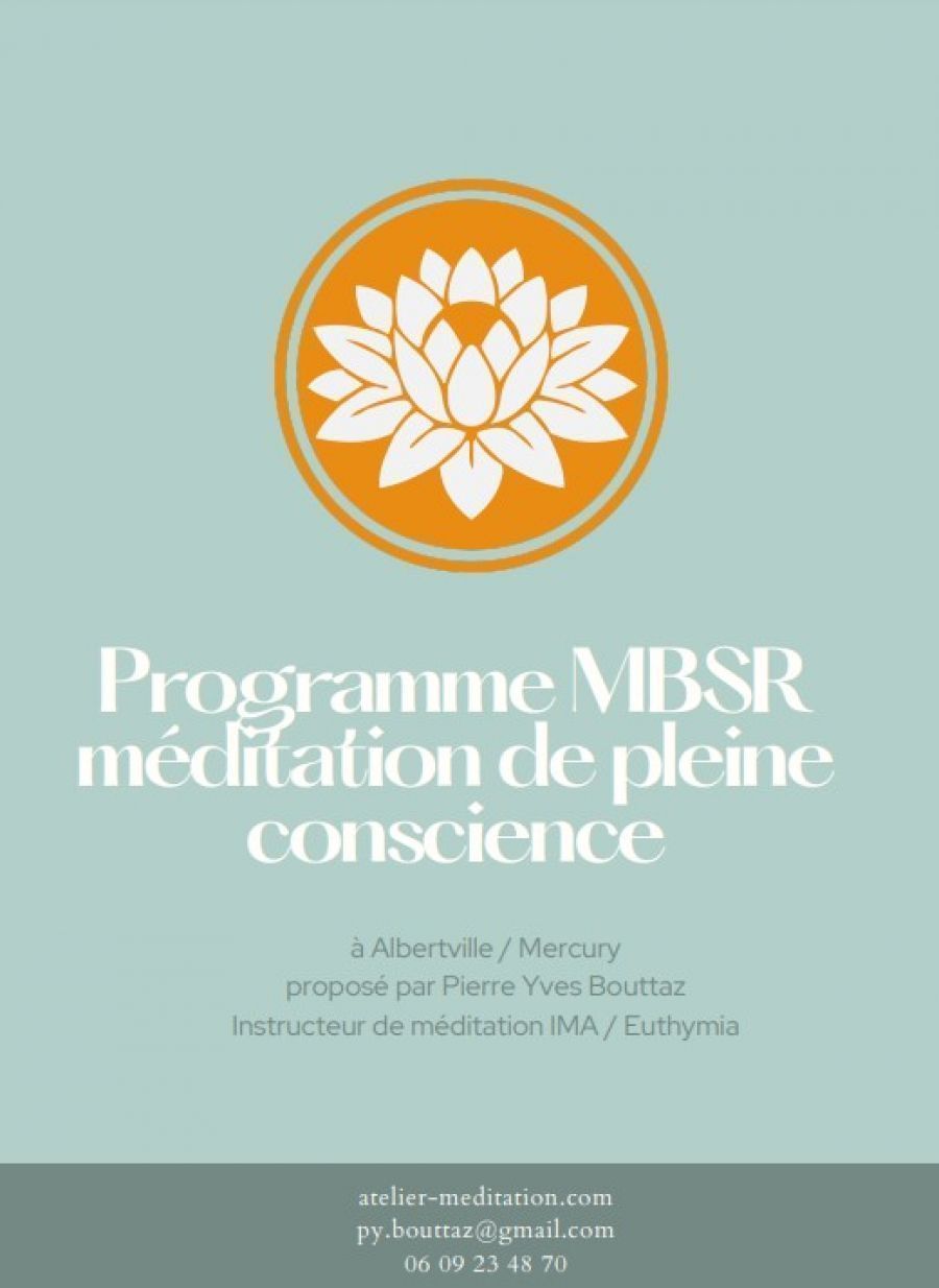 Soirée de présentation du cycle MBSR par Pierre-Yves Bouttaz