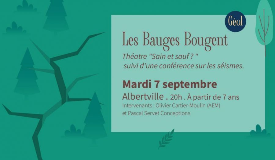 Les Renc'arts du Parc des Bauges |  Les Bauges bougent | Théâtre conférence |