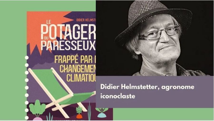 Dédicace - Didier Helmstetter - Le potager paresseux