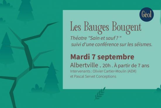 Les Renc'arts du Parc des Bauges |  Les Bauges bougent | Théâtre conférence |