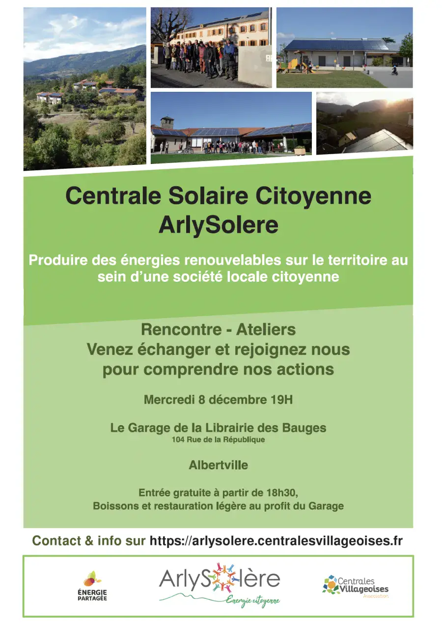 Rencontre projection ARLYSOLERE